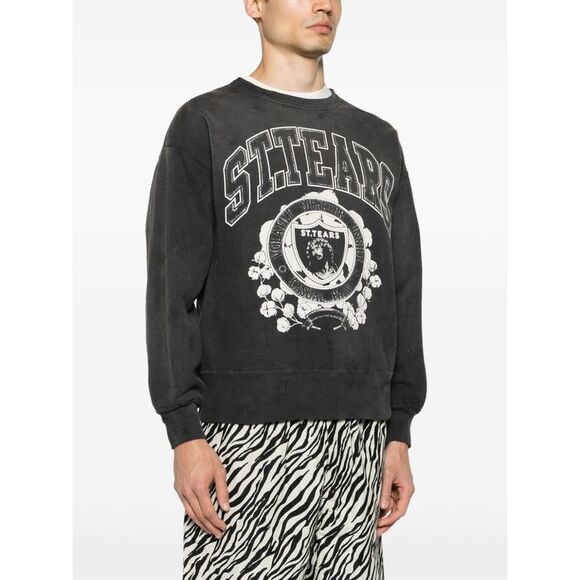 Saint Mxxxxxx Men's Sweaters Black - Picture 3 of 5